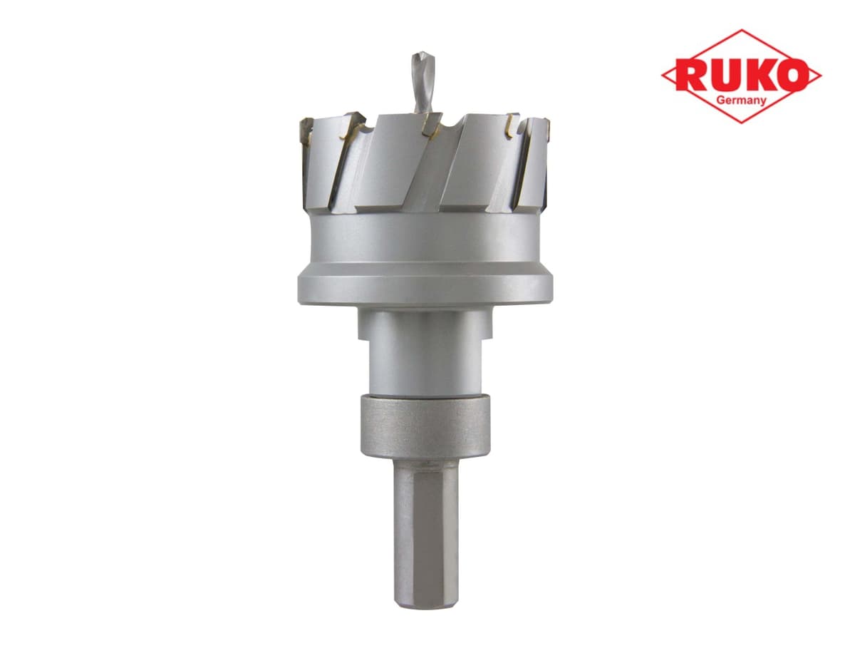 Твердосплавная коронка по металлу RUKO MBL 16 мм TCT(HM-тв.зубья) S13 мм 128045