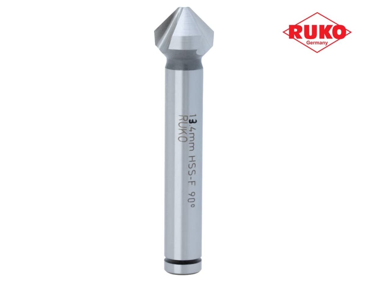 Зенковка RUKO ц/х 90° 13,4 мм HSS-G 3z DIN335C L56 мм Ø8 мм 102117