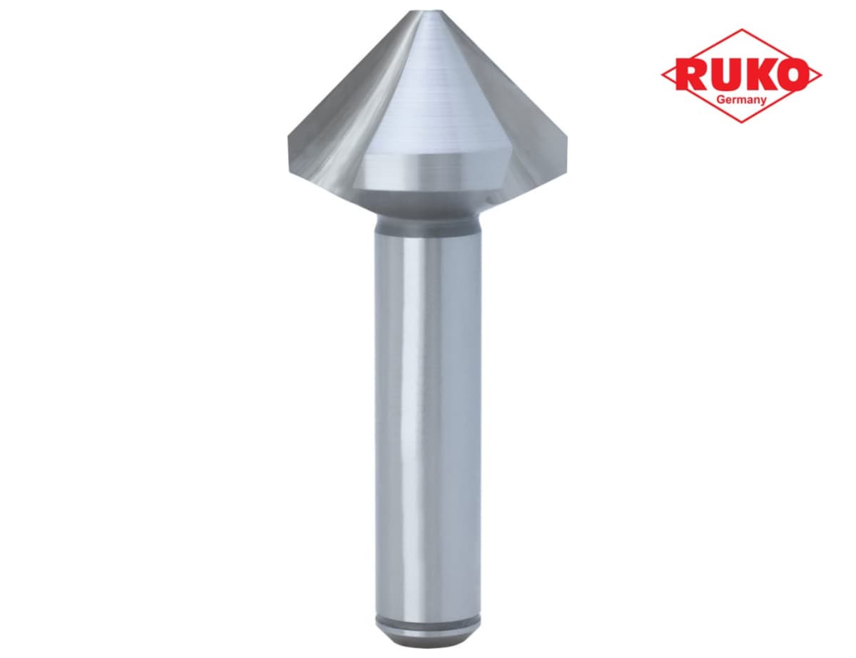Зенковка RUKO ц/х 90° 37,0 мм HSS-G 3z DIN335C L90 мм Ø12 мм 102173