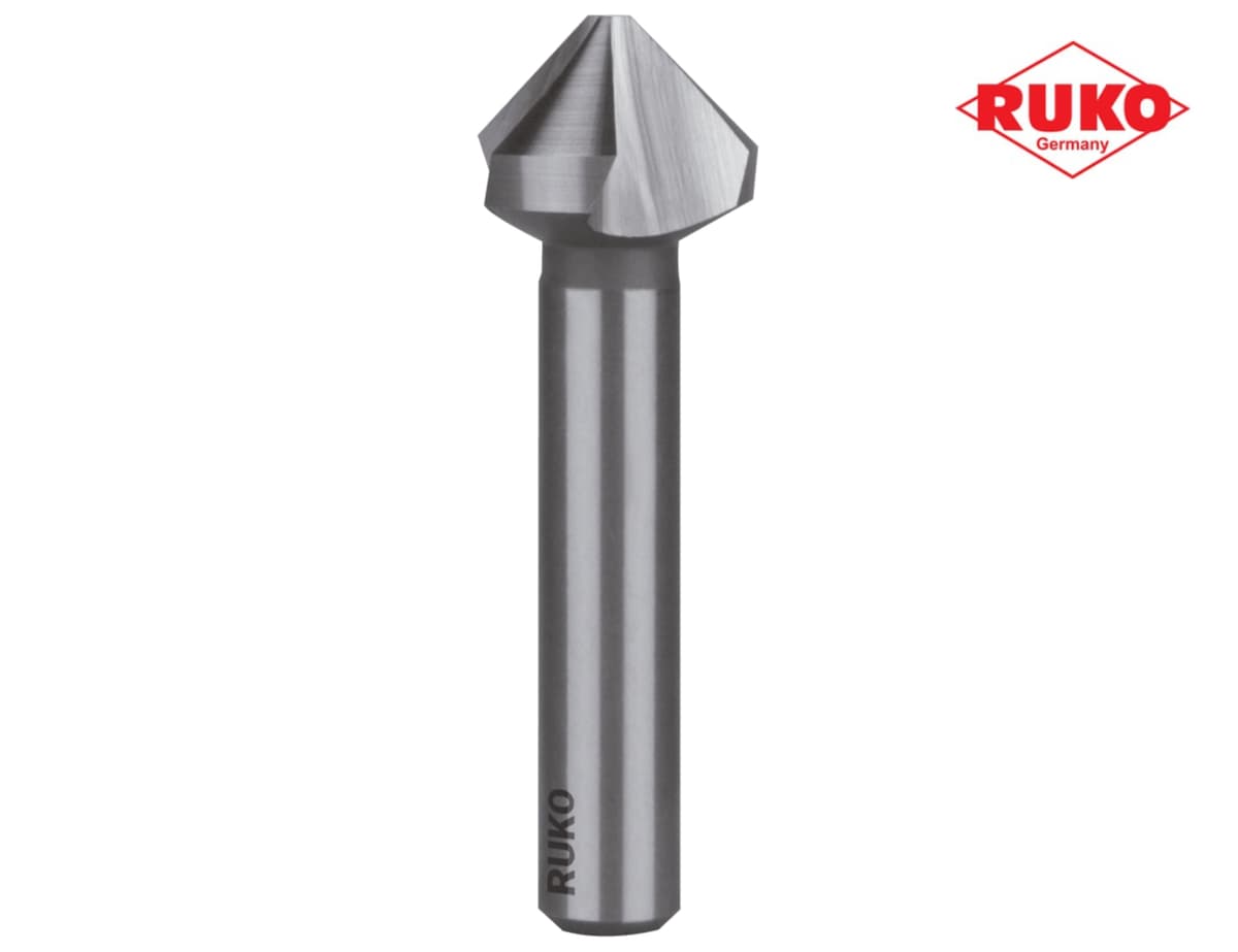 Зенковка RUKO ц/х 90° 20,5 мм HM (твердосплавная) 3z DIN335C L63 мм Ø10 мм M10(BF) 102266