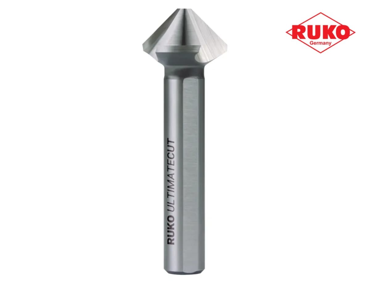 Зенковка RUKO UltimateCut ц/х 90° 15,0 мм HSS-G 3z DIN335C L60 мм Ø10 мм 102778