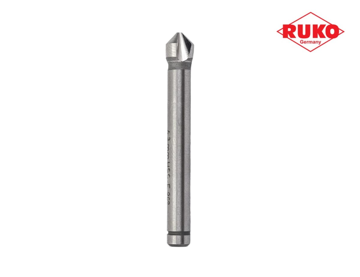 Зенковка RUKO ц/х 90° 7,0 мм HSS-G 3z DIN335C L50 мм Ø6 мм M3,5(AF) 102108