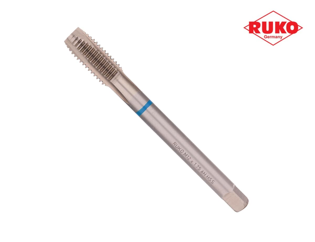 Метчик машинный RUKO HSS-G DIN376 6h метрическая резьба М12х1,75 мм 232120