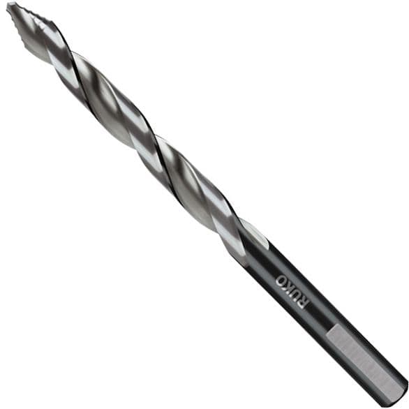 Набор сверл RUKO HSSE-Co5 FlowSTEP DIN338 1,0-10,0 мм 19 шт 259214ERO