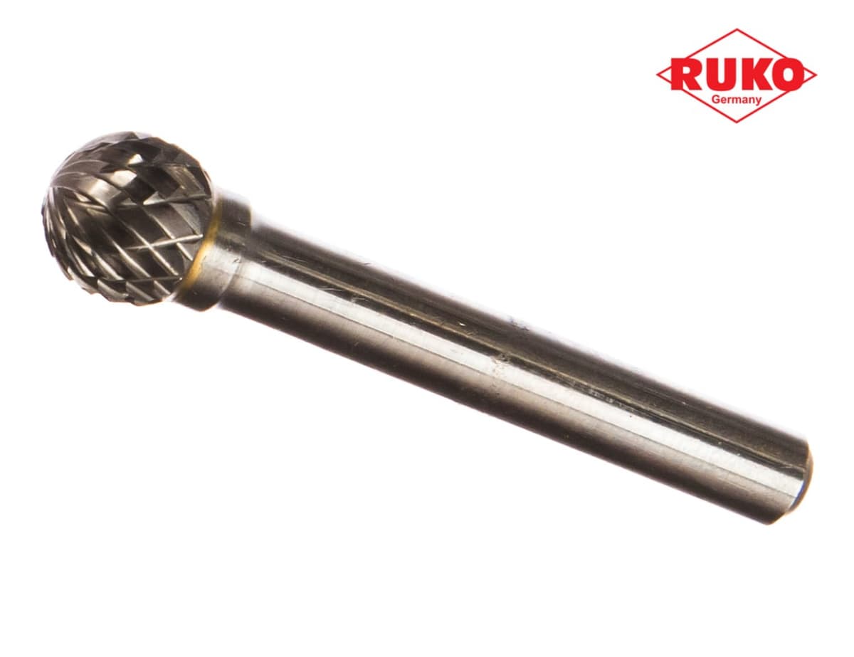 Бор-фреза твердосплавная RUKO HM D(KUD) 10,0x9x49x6 мм 116043