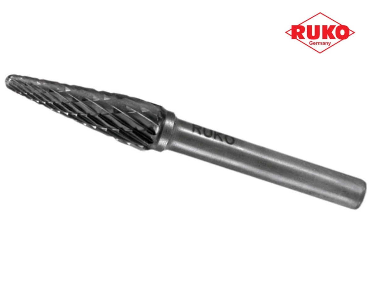 Бор-фреза твердосплавная RUKO HM ALU L(KEL) 10,0x20x60x6 мм 116235A