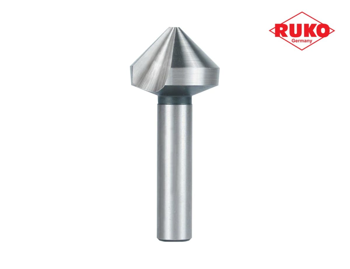 Зенковка RUKO ц/х 90° 10,0 мм HSS-G 1z L56 мм Ø6 мм M5(AF) 102523