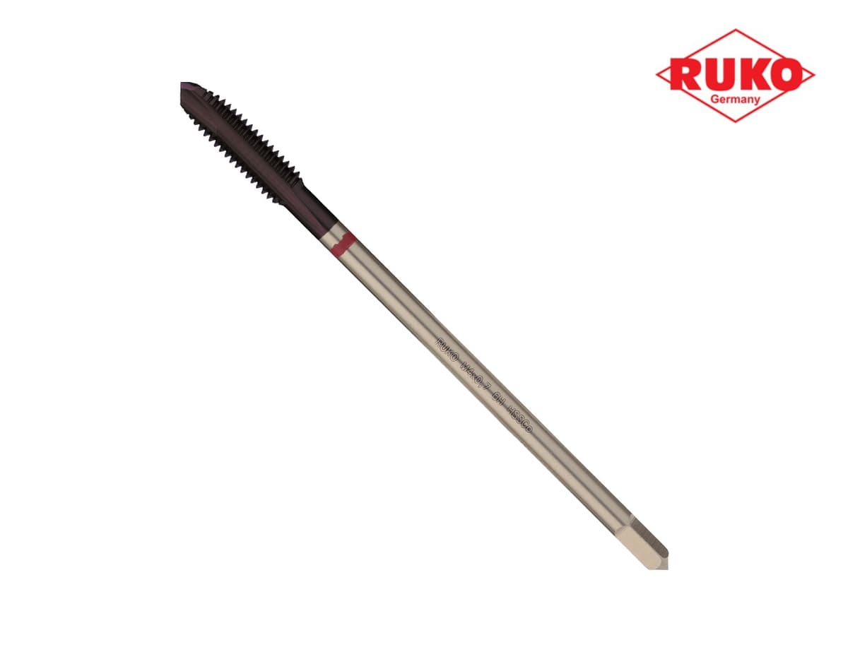 Метчик машинный RUKO HSSE TiALN DIN376 6h метрическая резьба М4х0,7 мм 232041EF