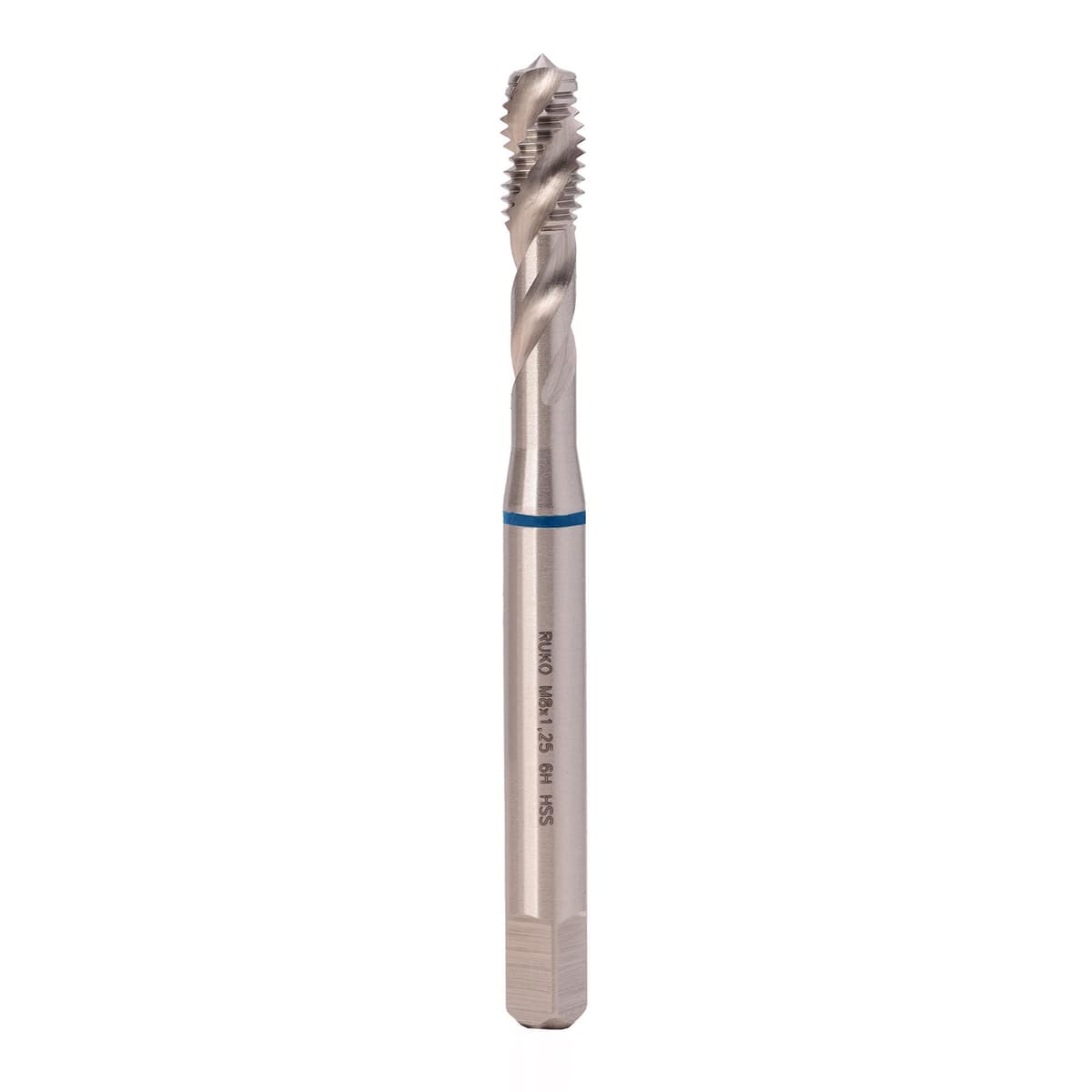 Метчик винтовой машинный RUKO HSS-G DIN371 6h метрическая резьба М8х1,25 мм 234080
