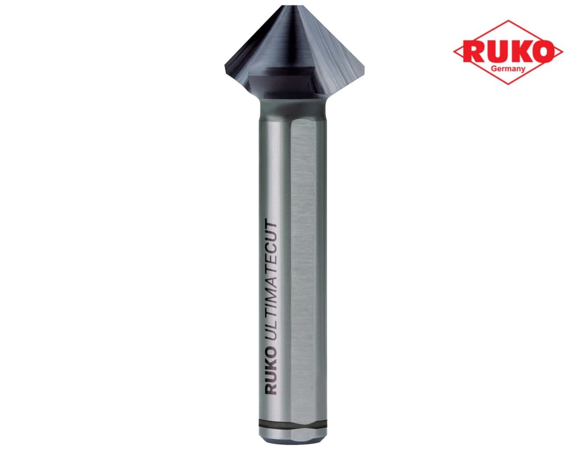 Зенковка RUKO UltimateCut ц/х 90° 23,0 мм HSSE-Co5 RunaTec 3z DIN335C L67 мм Ø10 мм 102782EP