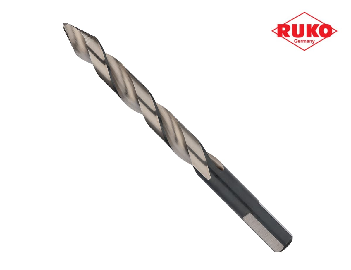 Сверло по металлу RUKO FlowSTEP HSS-G 10,0x133/87 мм DIN338 h8 5xD 118° 259100