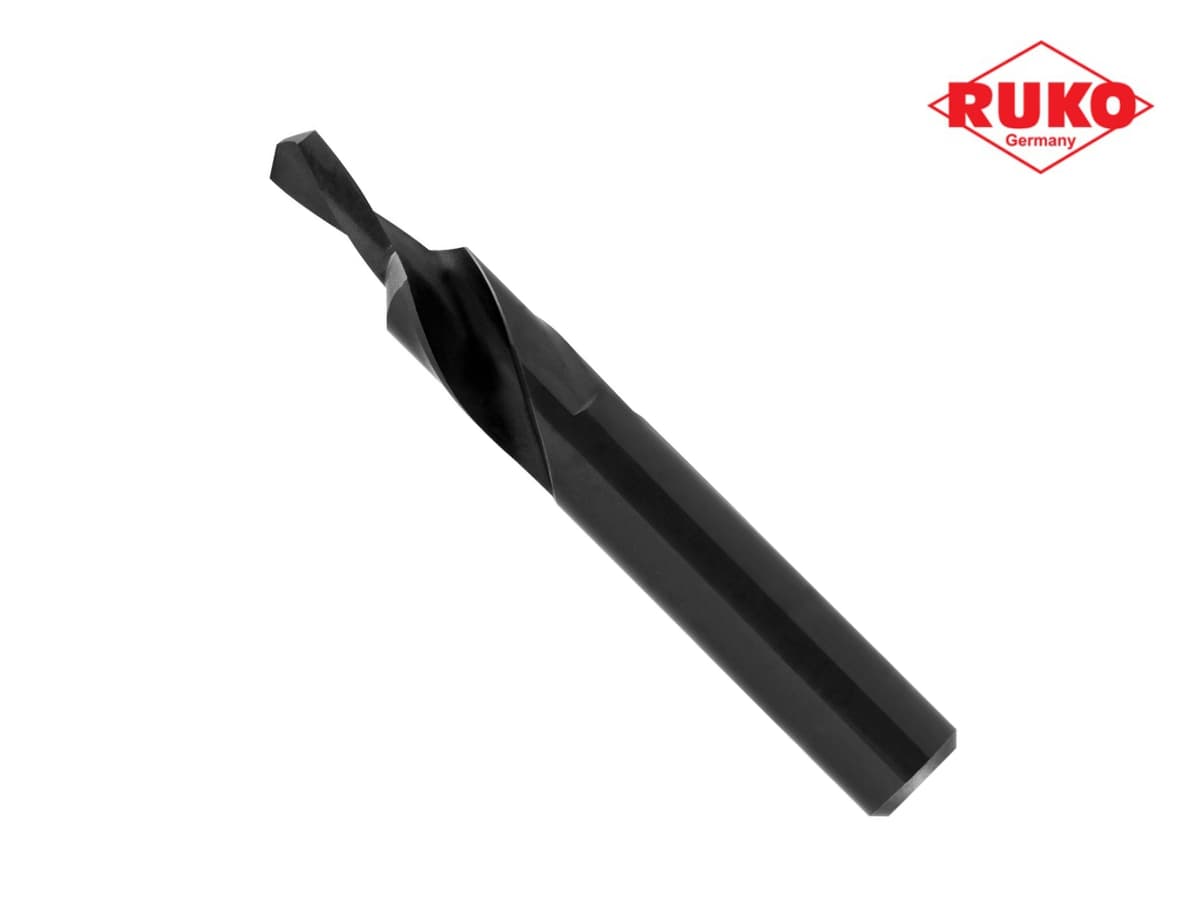 Комбинированное сверло-зенкер RUKO HSS-G VAP M10 90° 10,5x19x23/64/127 мм 102625