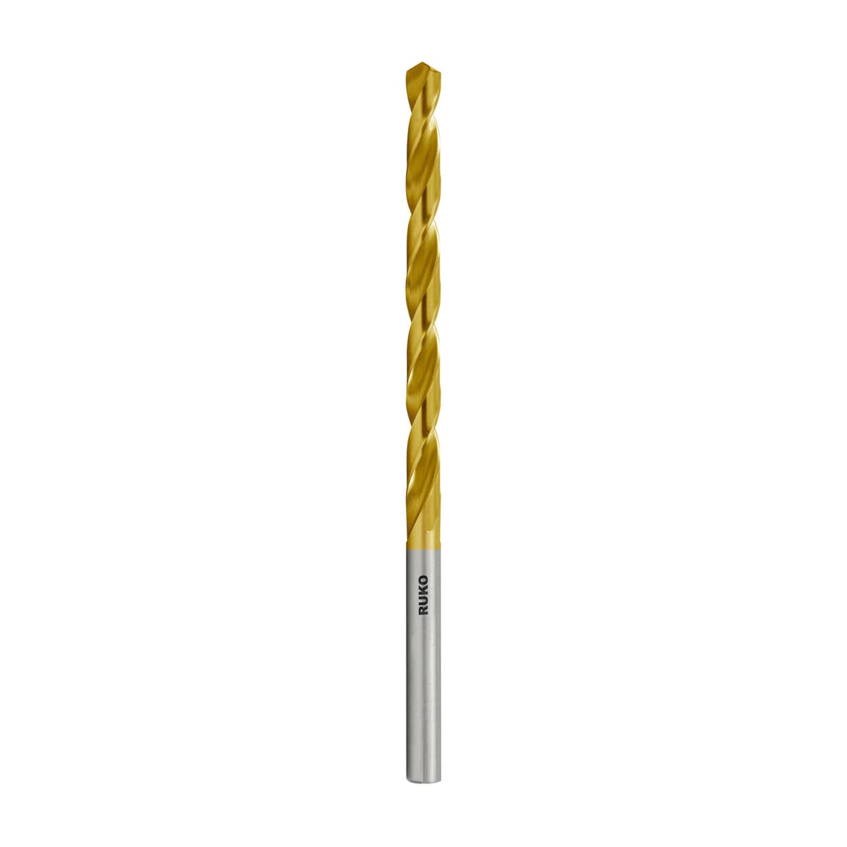 Сверло удлиненное по металлу RUKO HSS-G TiN 11,5x195/128 мм DIN340 h8 10xD 118° 203115T