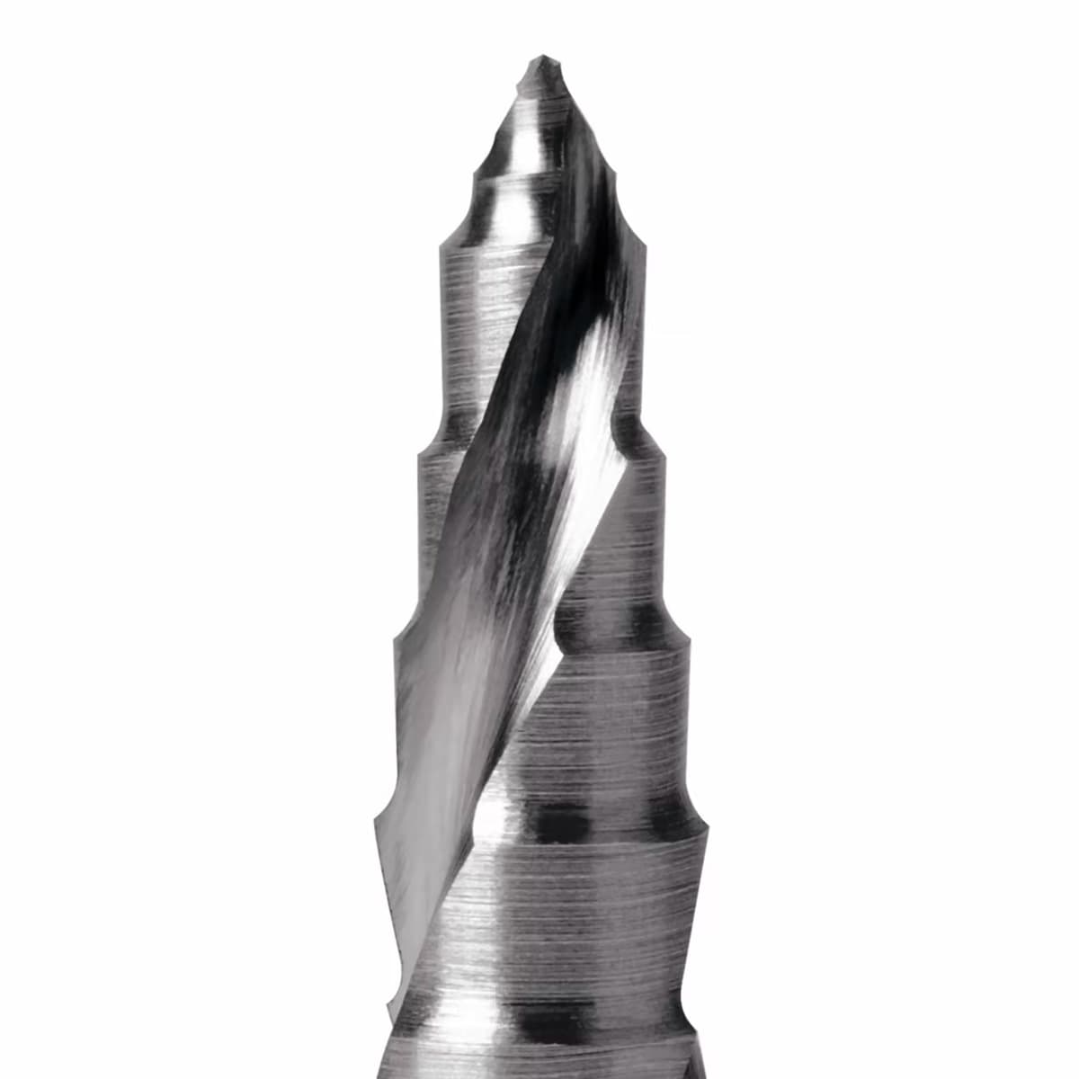 Сверло ступенчатое по металлу RUKO UltimateCUT FlowStep HSS-G 5,0-12,0 мм 7 ступ. L=66 мм d=6 мм 101650-9