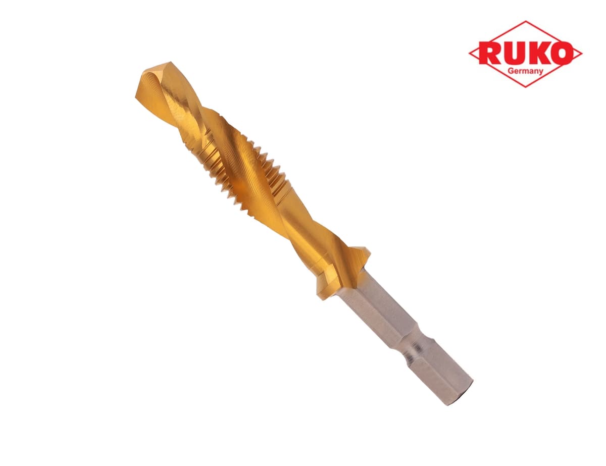 Метчик для шуруповерта RUKO HSS 6h метрическая резьба М3х0,5 мм 270014T