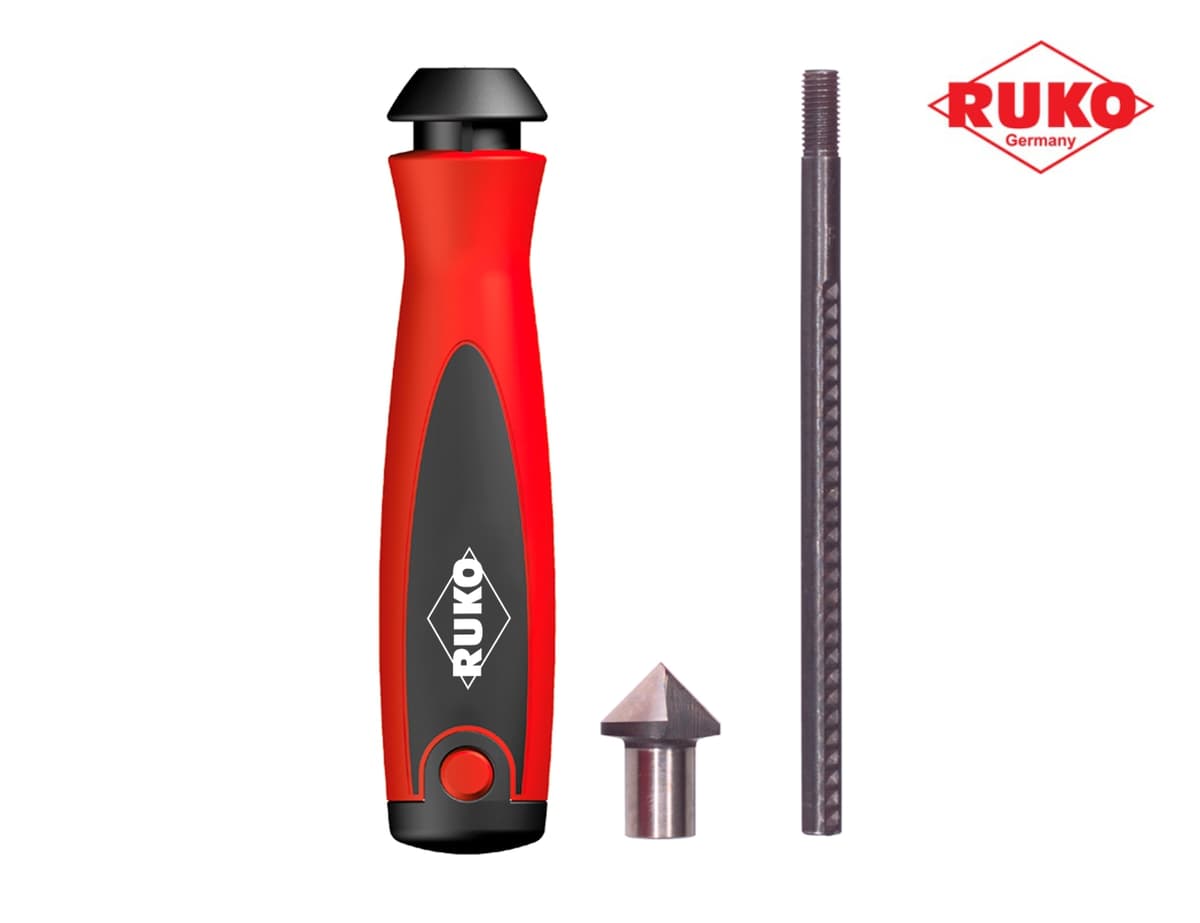 Фаскосниматель в комплекте с лезвиями F20 и держателем RUKO Unigrad "F" 107007