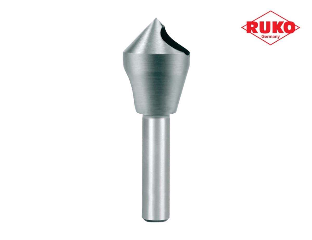 Зенковка полая с отверстием RUKO 90° 14,0 мм 5/10 HSS-G 1z Ø8 мм 102302