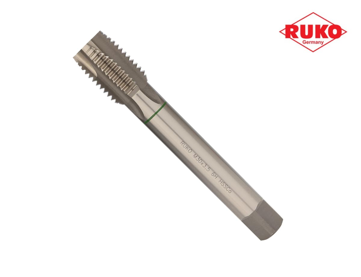 Метчик машинный RUKO HSSE DIN376 6h метрическая резьба М30х3,5 мм 232300E