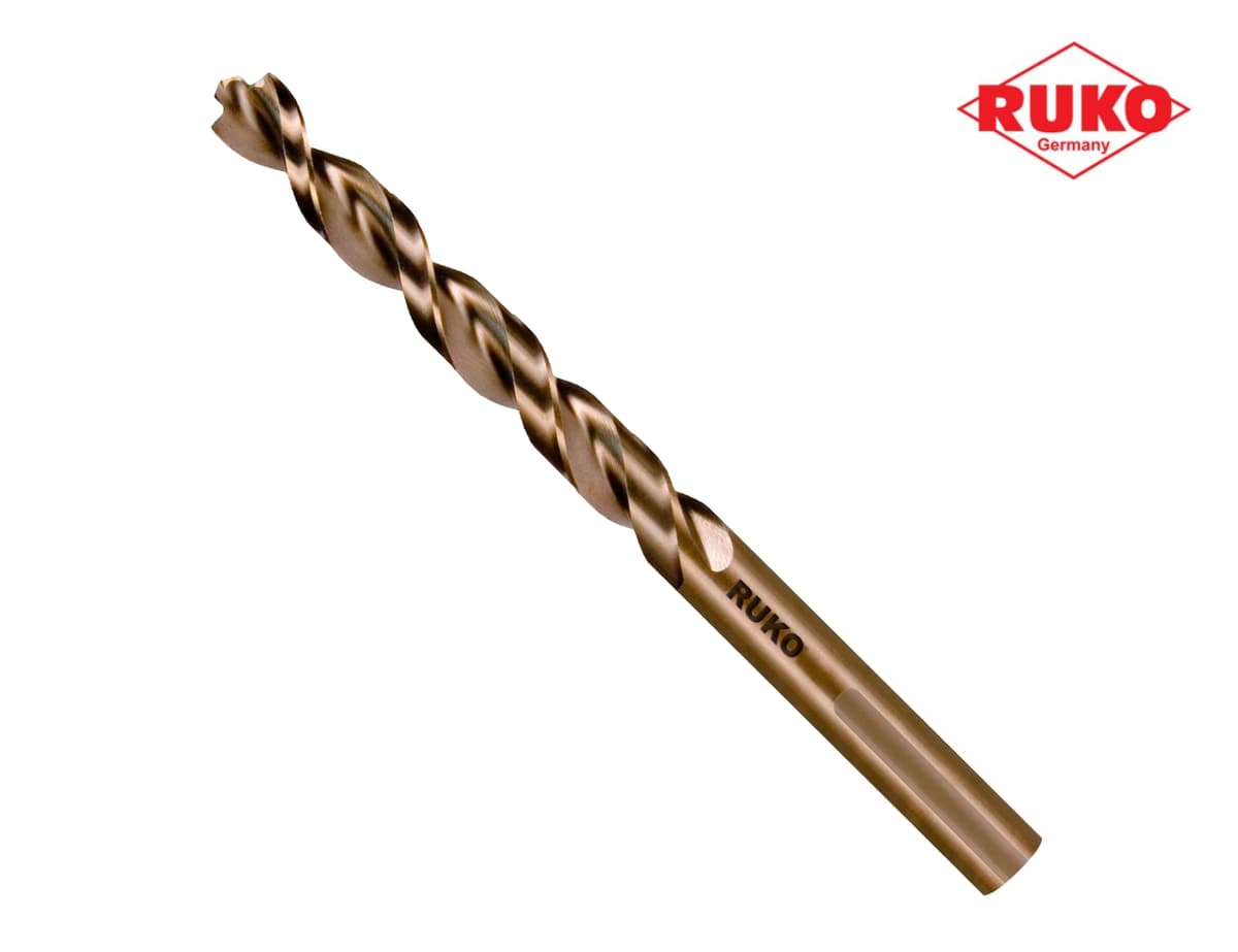 Сверло по металлу RUKO TURBO HSS-G 1,0x34/12 мм DIN338 h8 5xD 130° 2146010