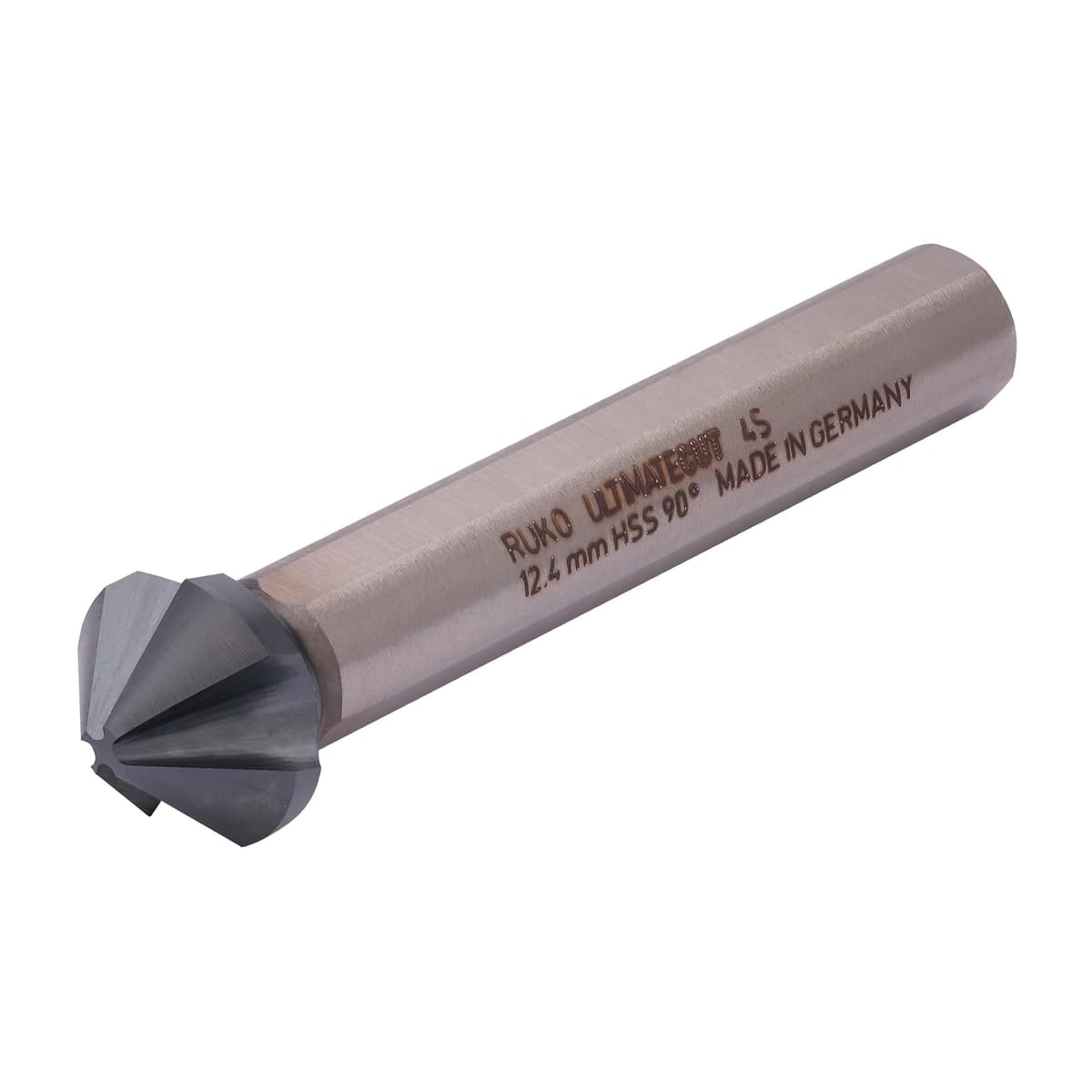Зенковка RUKO UltimateCut 4S ц/х 90° 12,4 мм HSS-G RunaTec 4z DIN335C L56 мм Ø8 мм 102876P