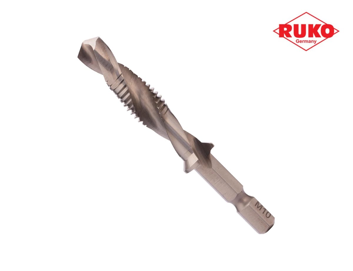 Метчик для шуруповерта RUKO HSS-G 6h метрическая резьба М10х1,5 мм 270019