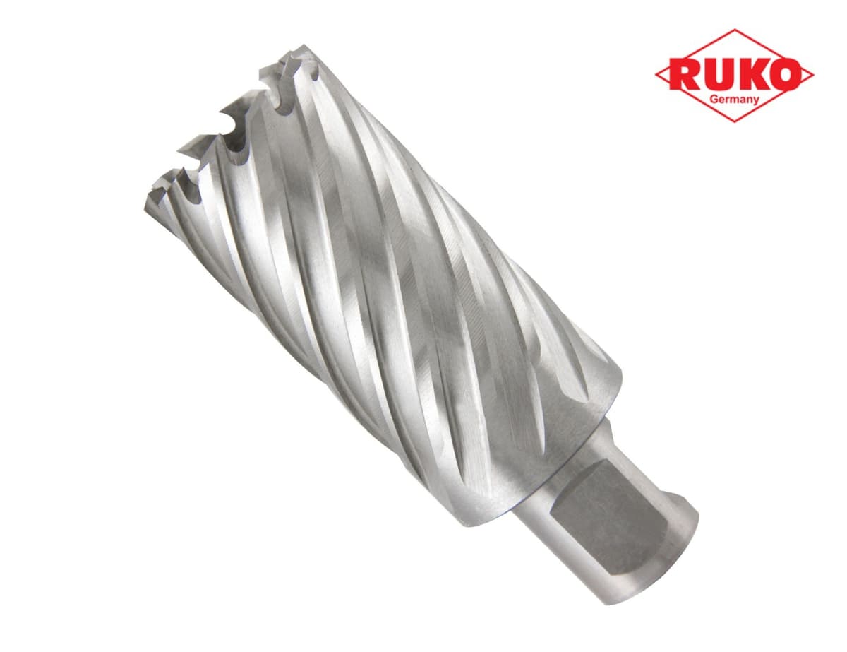 Сверло корончатое RUKO HSSE-Co5 14х88/55 мм Weldon19 108514E